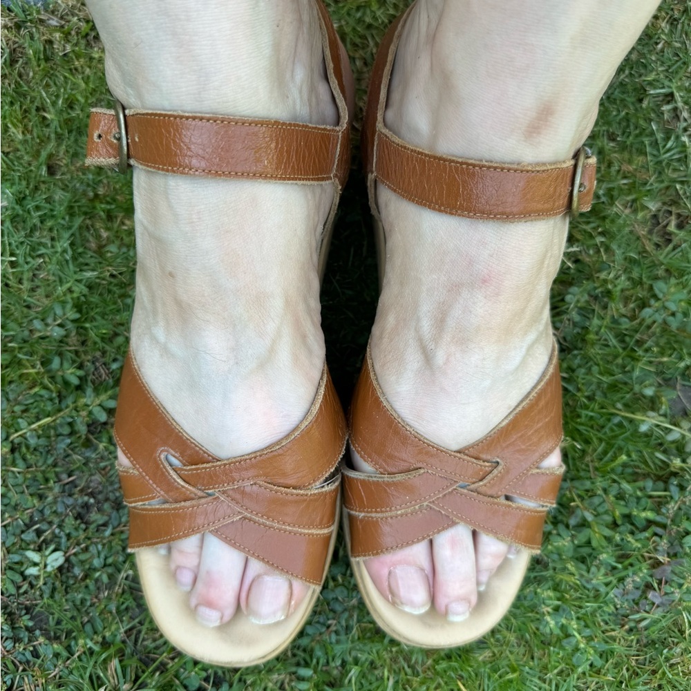 Vintage 1970’s SAS leather sandals